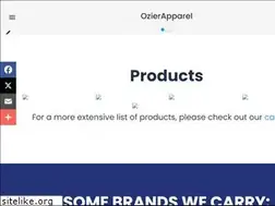 Sites similar to ozierproducts.com
