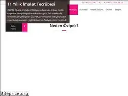 Sites similar to ozipekplastik.com