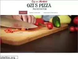 Sites similar to ozis-pizza-manufaktur.de