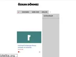 Sites similar to ozkandonmez.com