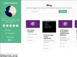 Sites similar to ozkankarakus.somee.com