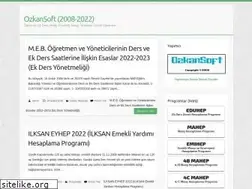Sites similar to ozkansoft.com