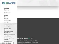 Sites similar to ozkapsan.com