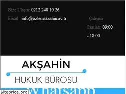 Sites similar to ozlemaksahin.av.tr