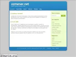 Sites similar to ozmener.net