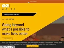 Sites similar to ozminerals.com