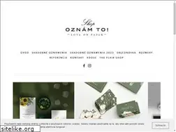 Sites similar to oznam-to.sk