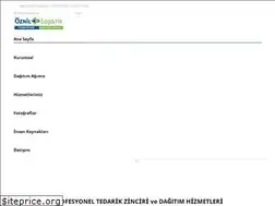 Sites similar to oznillojistik.com