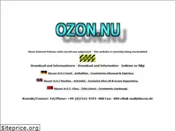 Sites similar to ozon.nu