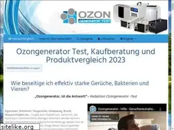 Sites similar to ozongenerator-test.de