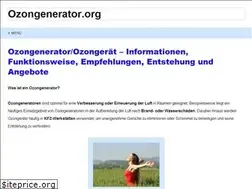 Sites similar to ozongenerator.org