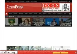 Sites similar to ozonpress.net