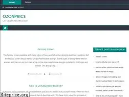 Sites similar to ozonprice.com