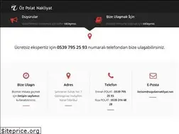 Sites similar to ozpolatnakliyat.net