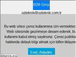 Sites similar to ozteknik.com.tr