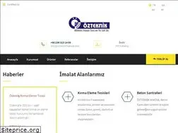 Sites similar to ozteknikmakina.com