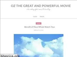 Sites similar to ozthegreatandpowerfulmovie.com
