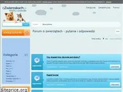 Sites similar to ozwierzakach.pl