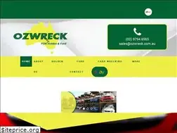 Sites similar to ozwreck.com.au