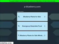 Sites similar to p-blueberry.com