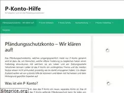 Sites similar to p-konto-hilfe.de