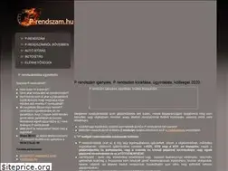 Sites similar to p-rendszam.hu