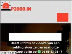 Sites similar to p2000.in
