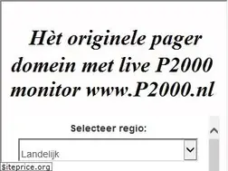 Sites similar to p2000.nl