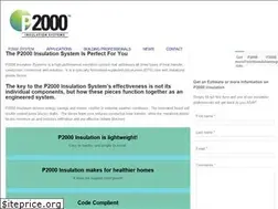 Sites similar to p2000insulation.com