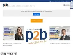 Sites similar to p2b-online.de