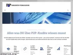 Sites similar to p2p-kredite-vergleich.de