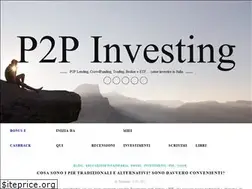 Sites similar to p2pinvesting.it