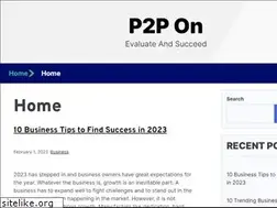 Sites similar to p2pon.com