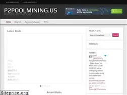 Sites similar to p2poolmining.us