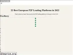 Sites similar to p2pplatforms.com
