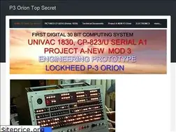 Sites similar to p3oriontopsecret.com