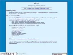 Sites similar to p3pxml.com