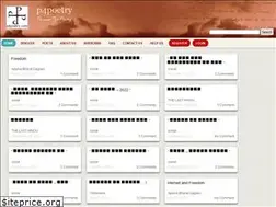 Sites similar to p4poetry.com