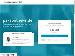 Sites similar to pa-apotheke.de