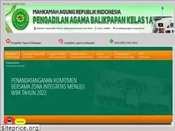Sites similar to pa-balikpapan.go.id