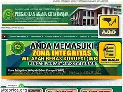 Sites similar to pa-banjarkota.go.id