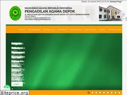 Sites similar to pa-depok.go.id