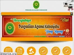 Sites similar to pa-kabanjahe.go.id