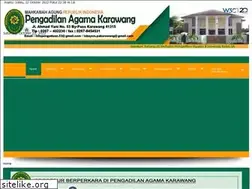 Sites similar to pa-karawang.go.id