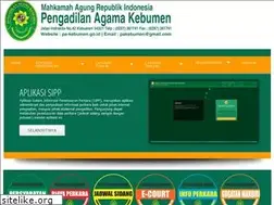 Sites similar to pa-kebumen.go.id
