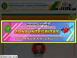 Sites similar to pa-pringsewu.go.id