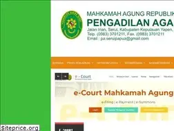 Sites similar to pa-serui.go.id