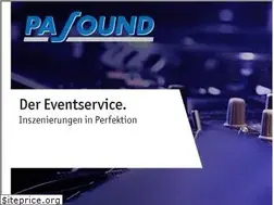 Sites similar to pa-sound.com