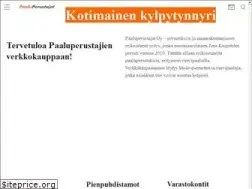 Sites similar to paaluperustajat.fi