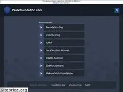 Sites similar to paalvifoundation.com
